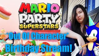 Let's Party! | Alicia PLAYS Mario Party Superstars! | Early Birthday Celebration! *LIVE*