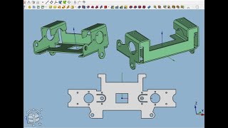 FreeCAD.#38. Верстак "Sheet Metal" Часть 1. Листовая деталь и развертка.