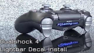 Dualshock 4 Lightbar Decal Install - PS4