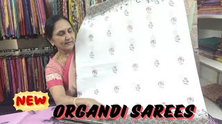 Organdi Sarees By Anitha Reddy| Trends Block Prints |