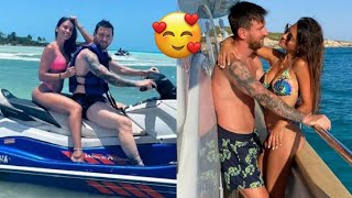 Lionel Messi and his wife Antonella Roccuzzo