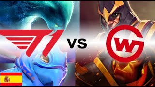 T1 vs Wildcard Gaming  (2 juego) |  REFLEJOS