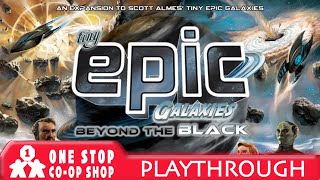 Tiny Epic Galaxies: Beyond the Black | Solo Playthrough | with Jason