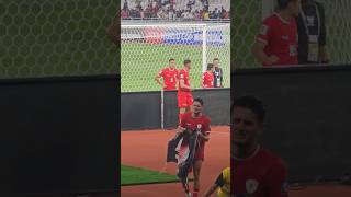 JUSTIN HUBNER NANGIS DI GBK #JUSTINHUBNER#NOAHGESSER #timnasindonesia