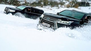 Вот что МОЖЕТ LEXUS LX против TOYOTA LC 200 , PRADO 150 , FJ CRUISER , PRADO 120