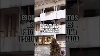 Visitamos UNIVERSIDAD M4LD1T4 Algo Nos Vigilaba En Las Ventanas #paranormal #crepy