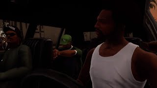 GRAND THEFT AUTO: SAN ANDREAS #3: Para o Smoke a hora da refeição é sagrada.