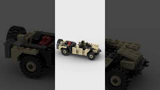 Lego Humvee animation