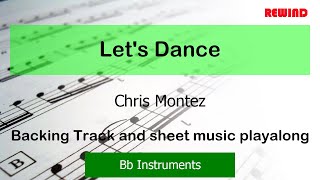 Chris Montez Let's Dance Tenor Sax Clarinet Trumpet Backing Track and Sheet Music