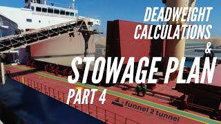 Deadweight Calculation and Stowage Plan | Loadicator | Part 4 |