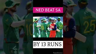 Ned Beat Sa by 13 Runs  #shorts  #ytshorts