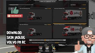 DOWNLOAD SKIN JADLOG VOLVO FM RC - ETS2 1.44