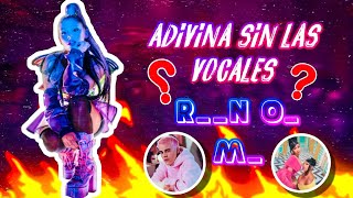 🔠ADIVINA EL TÍTULO DE LA CANCIÓN SIN LAS VOCALES🔠 VERSIÓN: POP EN INGLÉS🔥