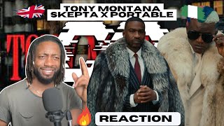 Skepta & Portable - Tony Montana | UNIQUE REACTION