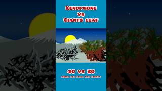 Xenophone Vs Giants leaf - Stick war legacy