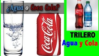 De Agua a Coca Cola. ( Coca Cola to water ). N / Revelado