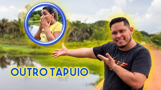 VISITAMOS A OUTRA PONTE DO RIO TAPUIO- ELA ADOROU