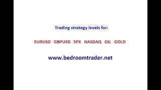 2018 04 24 Trading strategy for EURUSD GBPUSD SPX NASDAQ OIL GOLD