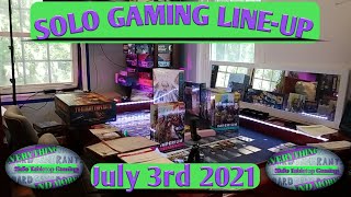 Saturday Night Solo Gaming Highlights w/Boardgamerants- July 3rd 2021