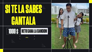 SI TE LA SABES CANTALA 🔥RETO 1.000 USD 🔥