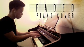 Alan Walker - Faded [Fade] (piano cover by Ducci & lyrics)