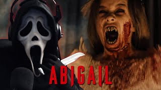 Ghostface Reacts to Abigail (2024) Trailer