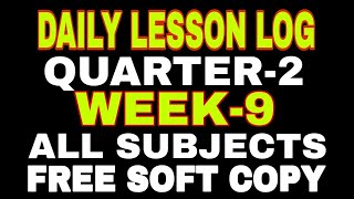 Daily lesson log for Grade-4 Week-9/Quarter-2