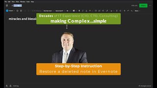 HELP Lost Evernote Note - Restore a deleted note in Evernote [20124.854]