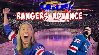 New York Rangers CRAZY Game 6 Win Viewing Party at The Garden!