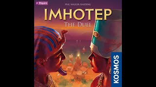 Imhotep Duel "Plays Thru" GreyElephant Gaming