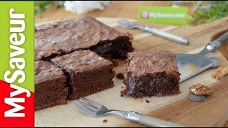 Brownie à la crème de marrons (la bonne cuisine des blogs)