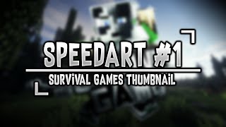 Minecraft Survival Games Thumbnail - Speedart #001