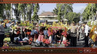 UPACARA PURNA BAKTI PERSONEL POLRES OKU SELATAN