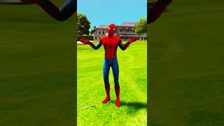 GTA V: HULK BURNS ALL OF BABY SPIDERMAN'S TRACTOR ! #shorts #gta5