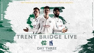 LIVE STREAM |  Nottinghamshire vs Warwickshire Day 3