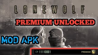 Lonewolf Mod Apk Unlimited Credit // Lonewolf Premium Unlocked // Lonewolf Mod Apk All Guns