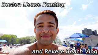 Living in Boston: Boston Apartment/House Hunting & Revere Beach Trip. Come to Open houses with us!