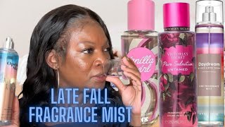 LATE FALL FRAGRANCE MIST THAT ARE A MUST HAVE!