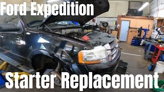 Ford Expedition Starter Removal