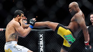 Todos os nocautes e finalizações de Anderson Silva no UFC