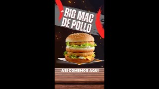 Fui a #McDonalds y probe el #BigMac de Pollo