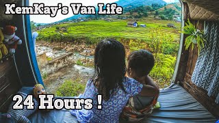 24h sống trong ngôi nhà di động Camper Van của Kem & Kay | KemKay