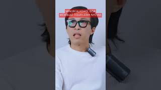 Dr tirta - Minum alkohol membantu tidur lebih nyeyak/pulas