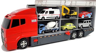 13 Type Tomica Cars ☆ Tomica opening and put in big Okatazuke convoy