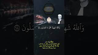 سورة آل عمران ٩٨-٩٩. الشيخ محمد صديق المنشاوي رحمه الله. التيسير في التفسير.