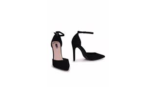 Black Women Footwear | Girls Trendy Footwears | Trendy Footwear Ideas | Black Footwear