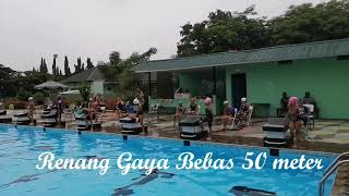 Renang Gaya Bebas Putri 50 meter | Seleksi PPLPD / POPDA Kota Tangerang Tahun 2020