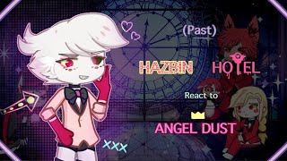 [RUS/ENG] Past Hazbin Hotel react to Angel Dust/ Отель Хазбин реакция