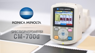 CM-700d Spectrophotometer for Car Interiors - Konica Minolta Sensing