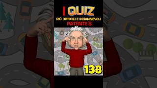 Patente B quiz difficili e ingannevoli - Direzioni consentite diritto e destra #quizpatenteb